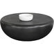 Iolite 47.25 X 16.5 inch Black Outdoor Coffee Table